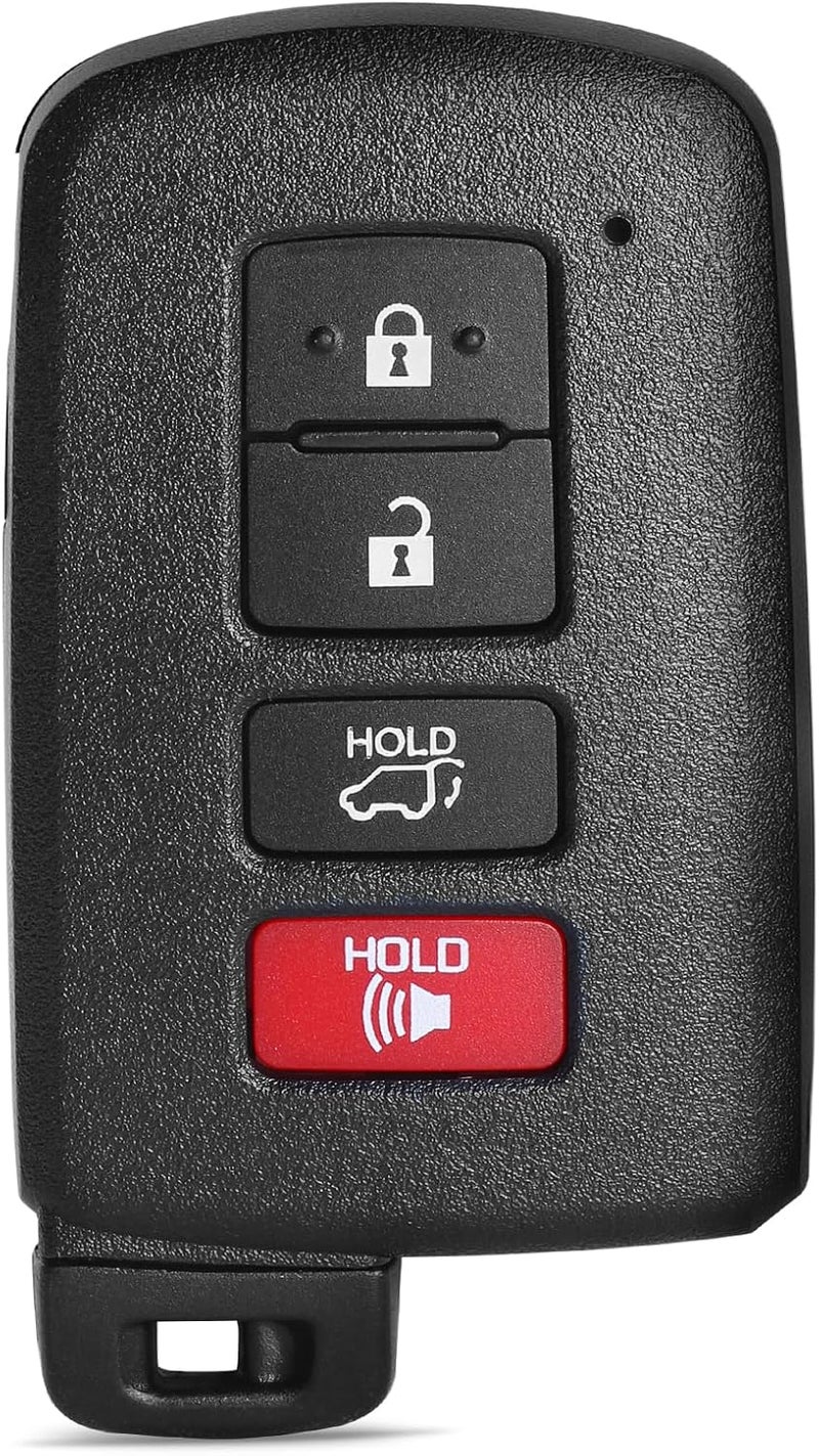 Keyecu Replacement Smart Remote Car Key Fob for Toyota RAV4 2013-2018 HYQ14FBA 281451-0020G 89904-0R080 89904-42070 314.3MHz 4Buttons - Image 1